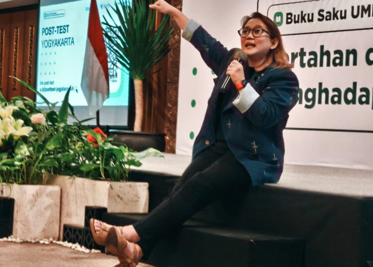 Founder UKMINDONESIA.ID, Dewi Meisari Haryanti MOJOK.CO