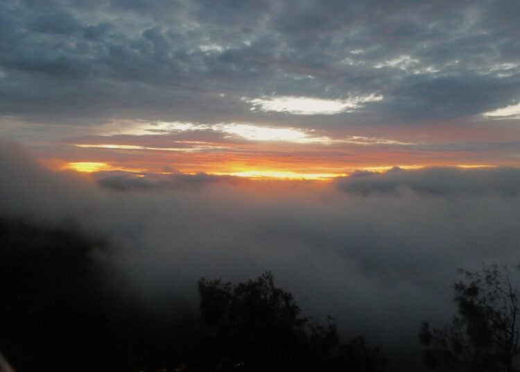 Kabut tebal di Bromo, Probolinggo. MOJOK.CO