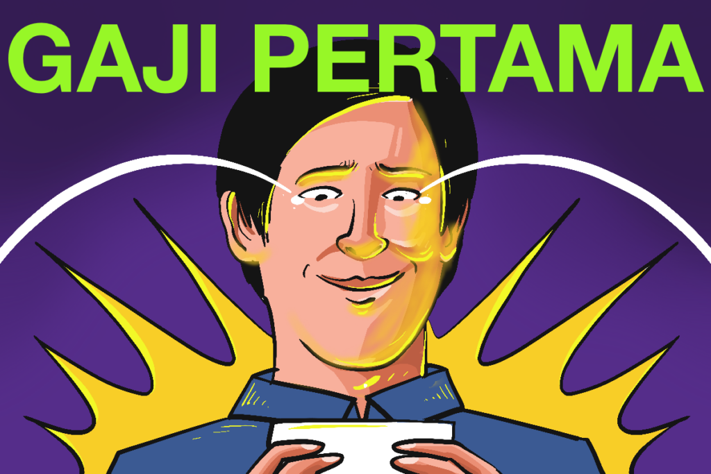 Gaji pertama membuat beberapa orang menangis MOJOK.CO