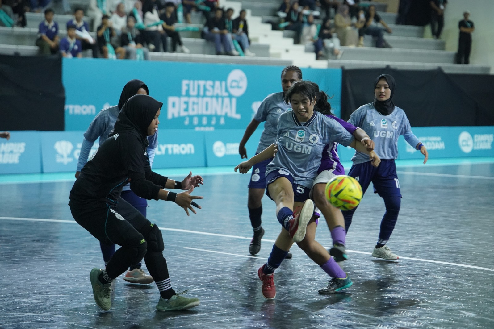 Di Balik Tangkapan Jitu Kiper Futsal UGM: Cedera di Jari Tangan hingga Doa Orang Tua yang Selalu Mengiringi
