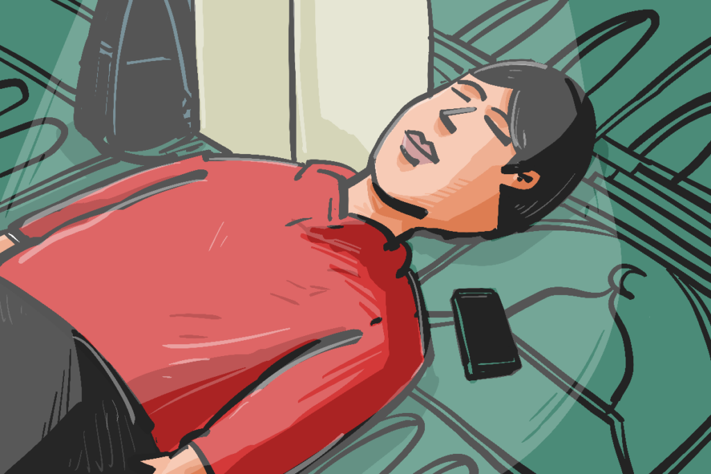 Menemukan kedamaian batin dari rebahan karpet masjid MOJOK.CO