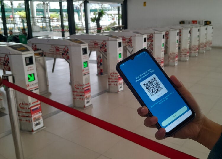 Barcode gojek. MOJOK.CO