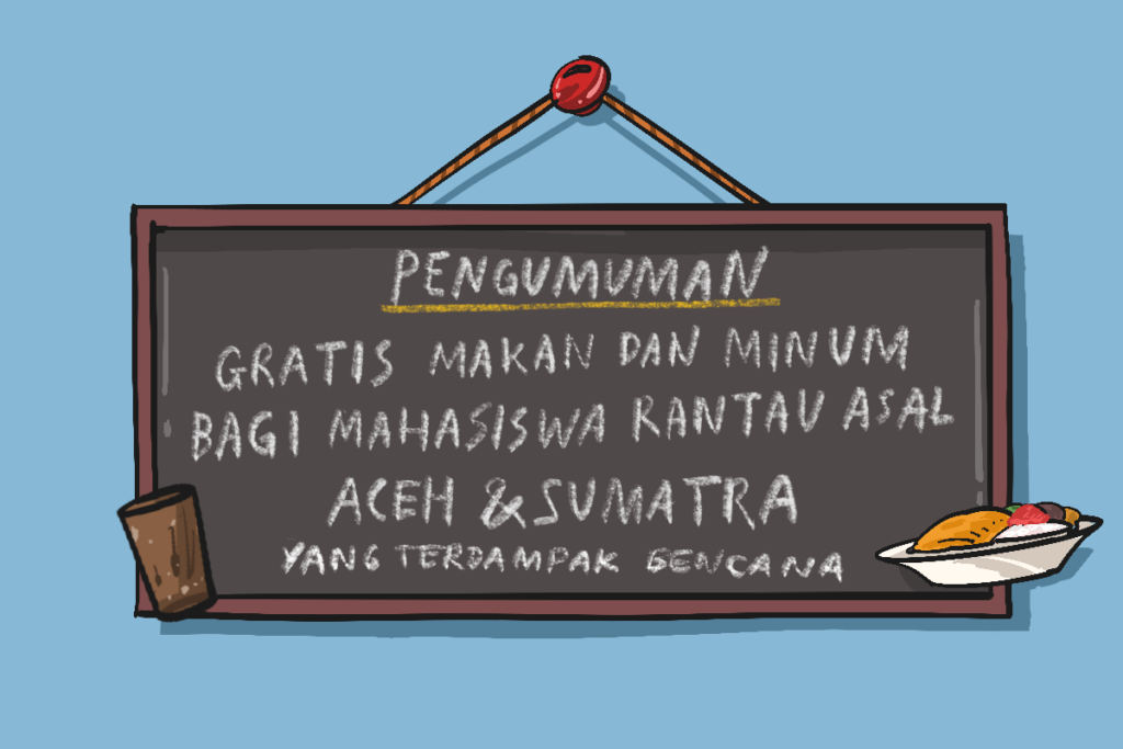 Warung makan gratis buat Mahasiswa Asal Sumatra yang Kuliah di Jogja. MOJOK.CO