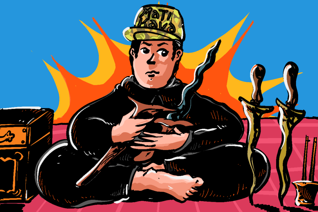 Gen Z fresh graduate lulusan UGM pilih bisnis jualan keris dan barang antik di Jogja MOJOK.CO