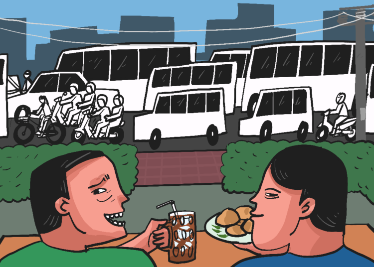 Mobilitas bus pariwisata menjadi tantangan tersendiri bagi Kawasan Sumbu Filosofi (KSF) dan tata kelola di Jogja MOJOK.CO