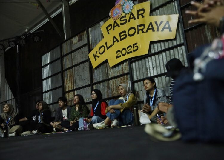 Suasana Pasar Kolaboraya 2025 MOJOK.CO
