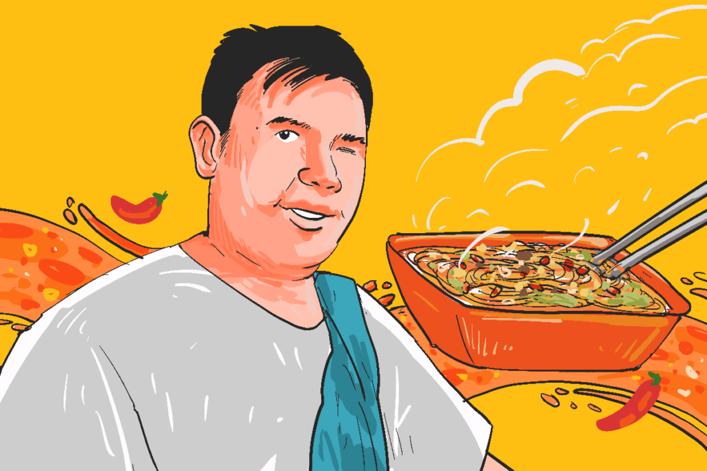 Warung Jayengan Pak Tris di Solo. MOJOK.CO