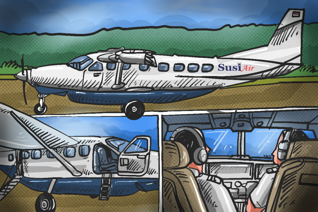 Lupakan Garuda Indonesia, Pesawat Terbaik Adalah Susi Air MOJOK.CO