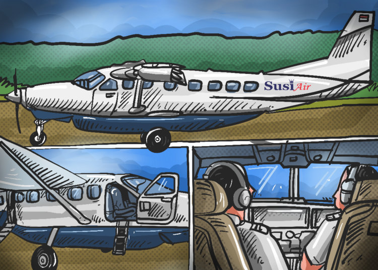 Lupakan Garuda Indonesia, Pesawat Terbaik Adalah Susi Air MOJOK.CO