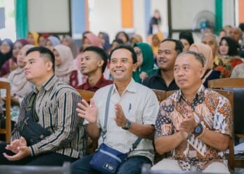 Pelaku UMKM di sekitar Prambanan mengikuti pelatihan. MOJOK.CO