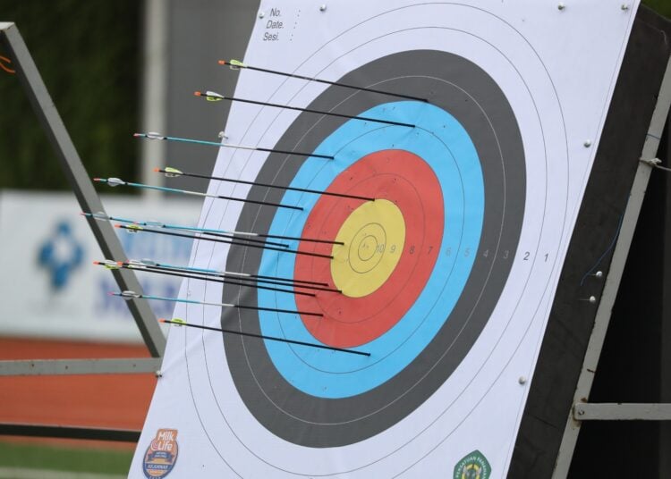 Ilustrasi papan target. MOJOK.CO