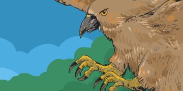 Elang Jawa terbang bebas di Gunung Gede Pangrango, tapi masih berada dalam ancaman MOJOK.CO