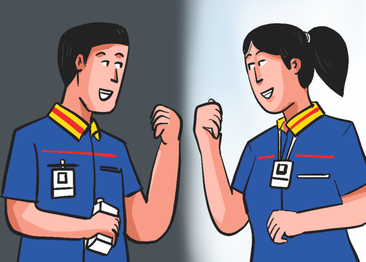 Drama sepasang pekerja kabupaten (menikah sesama karyawan Indomaret): jarang ketemu karena beda shift, tak sempat bikin momongan MOJOK.CO