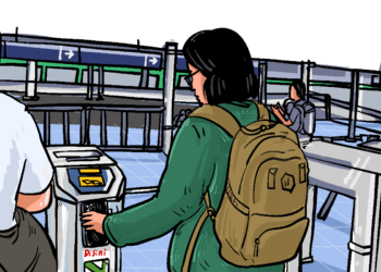 Dari Jogja ke Solo naik KRL pakai layanan Gotransit dari Gojek yang terintegrasi dengan GoCar. MOJOK.CO