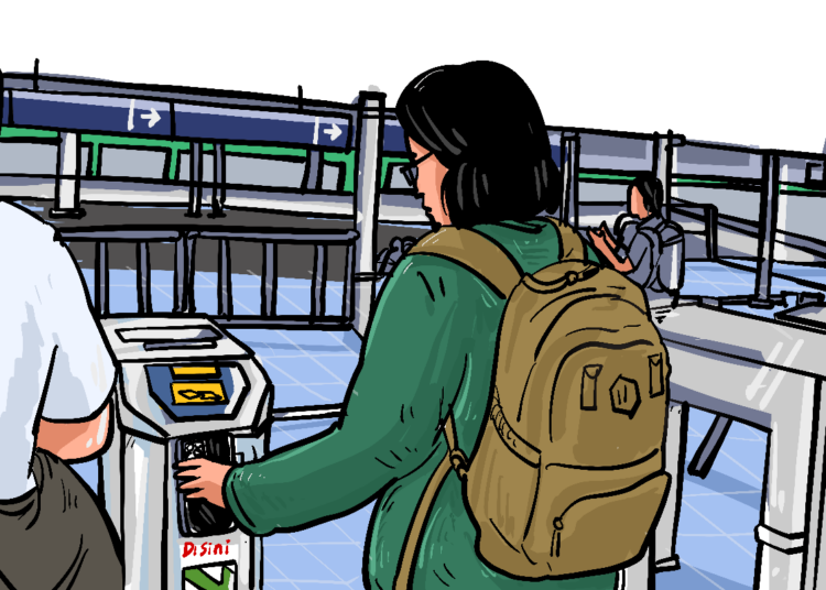 Dari Jogja ke Solo naik KRL pakai layanan Gotransit dari Gojek yang terintegrasi dengan GoCar. MOJOK.CO