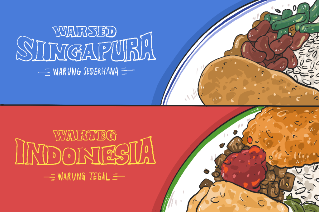 Warteg Singapura vs Indonesia: Perbedaan Kualitas Langit-Bumi MOJOK.CO