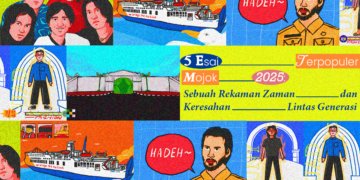 5 Esai Terpopuler Mojok 2025 (Mojok.co/Ega Fansuri)