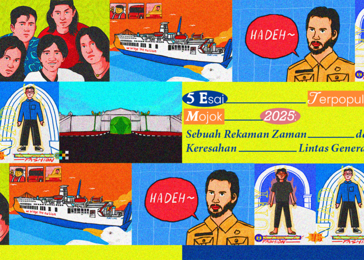 5 Esai Terpopuler Mojok 2025 (Mojok.co/Ega Fansuri)