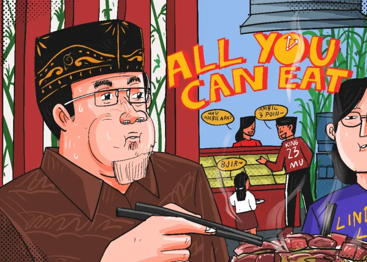 Restoran All You Can Eat adalah Penipuan Terbesar Abad Ini: Mending Nasi Padang yang Lebih Manusiawi MOJOK.CO
