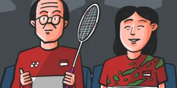 Akhir pekan indah di pusat Jakarta. Ajak bapak pertama kali nonton bulu tangkis langsung di Istora Senayan (Daihatsu Indonesia Masters 2026) MOJOK.CO