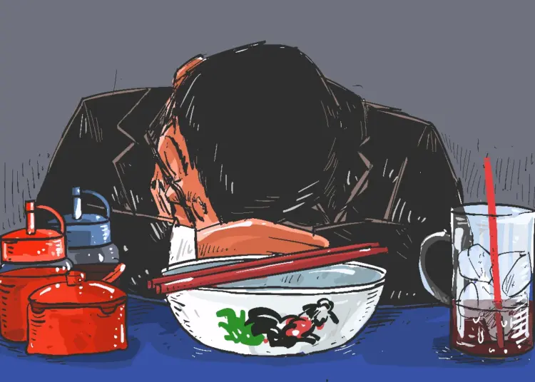 Mie ayam di Jakarta jadi saksi para pekerja berusaha tetap waras meski penuh beban hidup MOJOK.CO