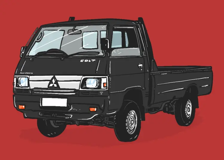 Mitsubishi L300: Simbol Maskulinitas, Pemutar Ekonomi Bangsa MOJOK.CO