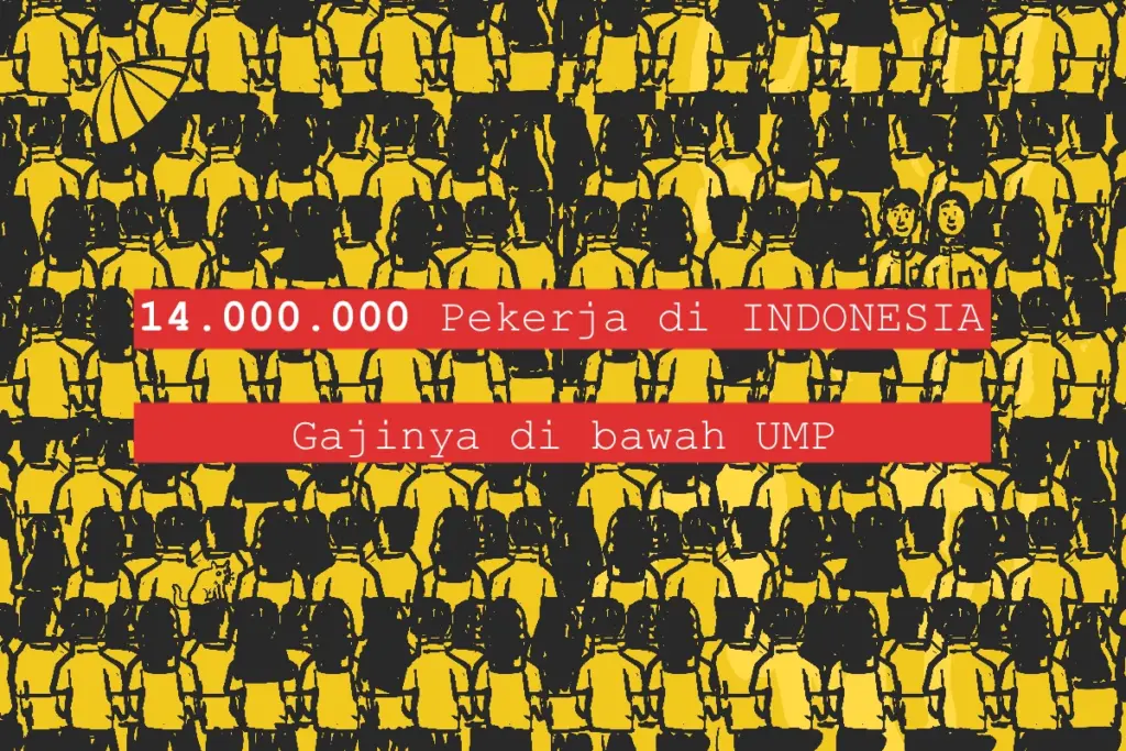 14 juta pekerja terima gaji di bawah UMP/UMK, sebagian besar dari kalangan lulusan perguruan tinggi (sarjana) MOJOK.CO