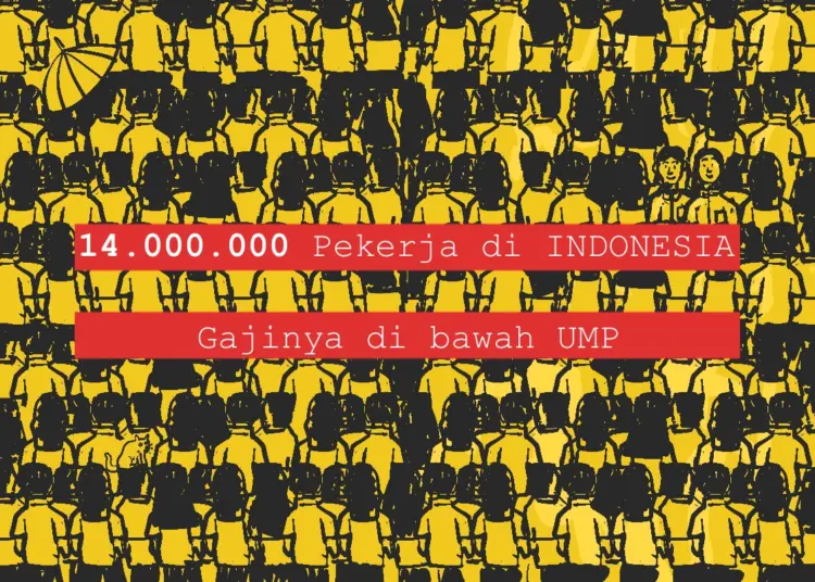 14 juta pekerja terima gaji di bawah UMP/UMK, sebagian besar dari kalangan lulusan perguruan tinggi (sarjana) MOJOK.CO