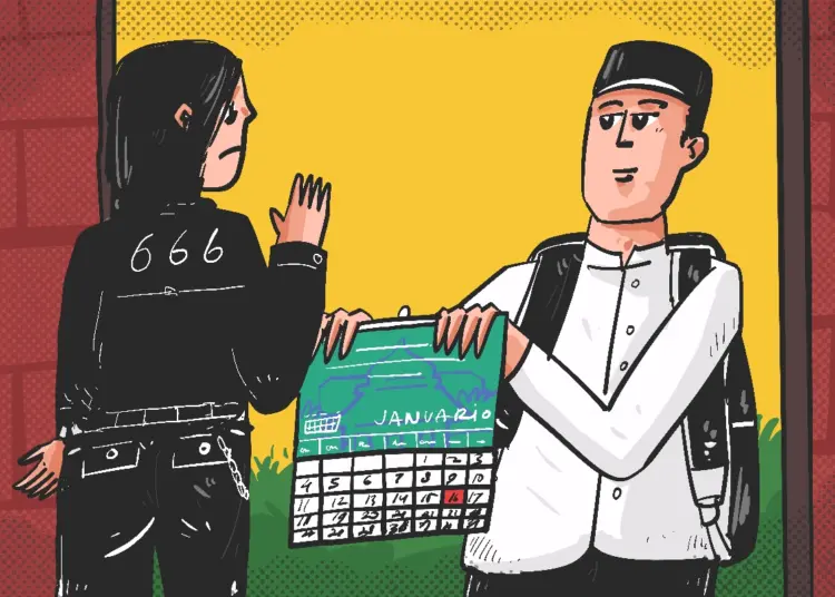 Santri penjual kalender keliling dan peminta-minta sumbangan pembangunan masjid meresahkan warga desa MOJOK.CO