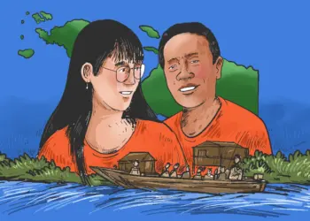 literasi rendah di Papua dan upaya mahasiswa BINUS. MOJOK.CO