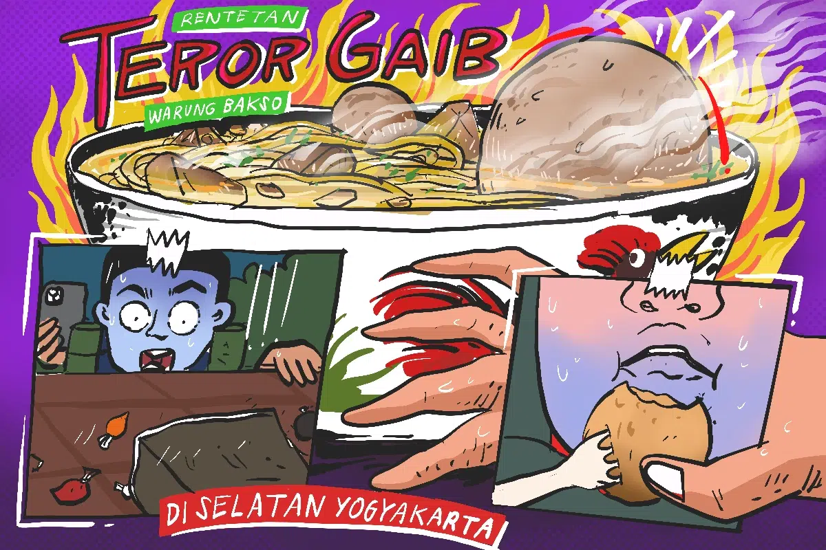 Warung Bakso Horor di Selatan Jogja: Teror Gaib yang Tak Kunjung dan Belum akan Berhenti