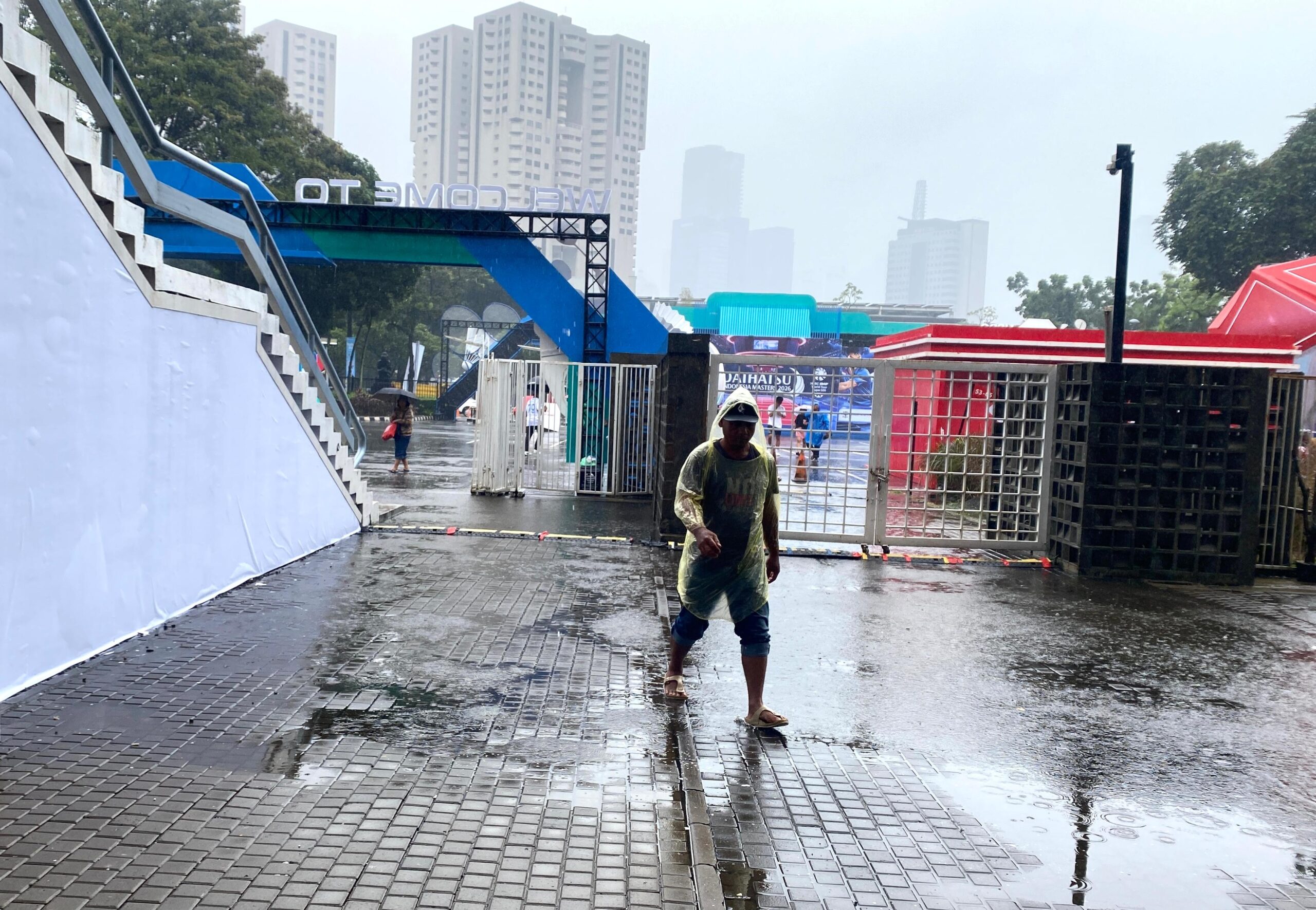 ojek payung, Indonesia Masters 2026.MOJOK.CO