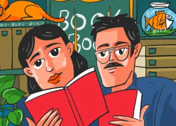 Anomali pengunjung toko buku sekarang bukan baca, malah foto