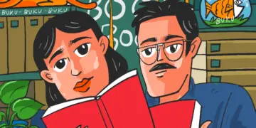 Anomali pengunjung toko buku sekarang bukan baca, malah foto