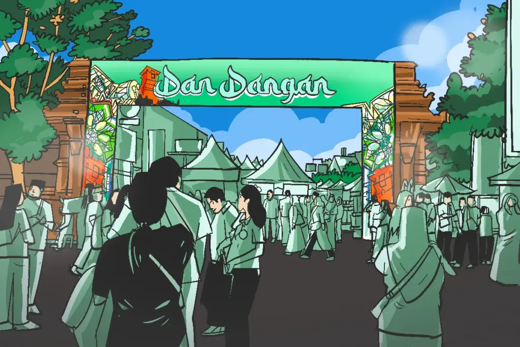 Festival Dandangan Kudus tak sekadar denyut perekonomian. MOJOK.CO