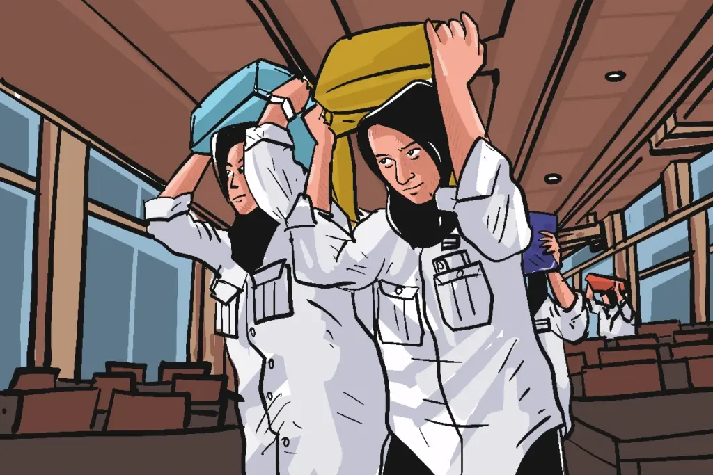 Kisah Pelajar SMA di Bantul Melawan Trauma Pasca Gempa 2006, Tak Mau Kehilangan Orang Berharga Lagi MOJOK.CO