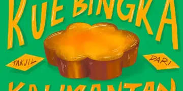 Takjil bingka dari Kalimantan