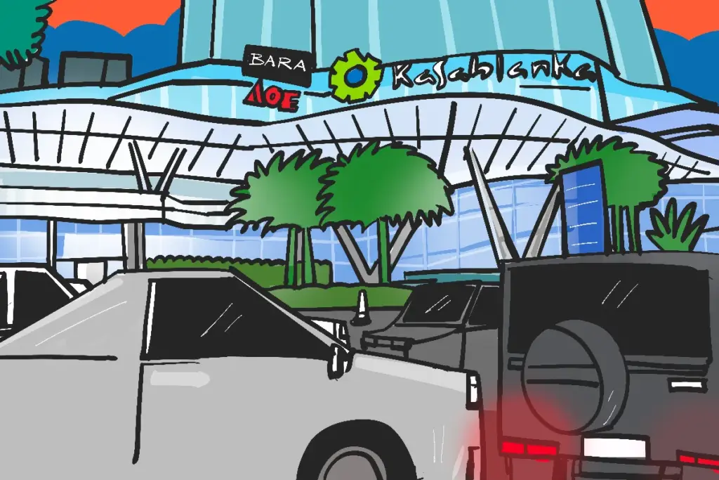 Mall Kokas di Jakarta Selatan (Jaksel) macet