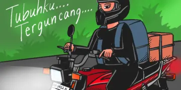 Mudik ke desa pakai motor setelah bertahun-tahun merantau di kota seperti Jakarta jadi simbol perantau gagal MOJOK.CO