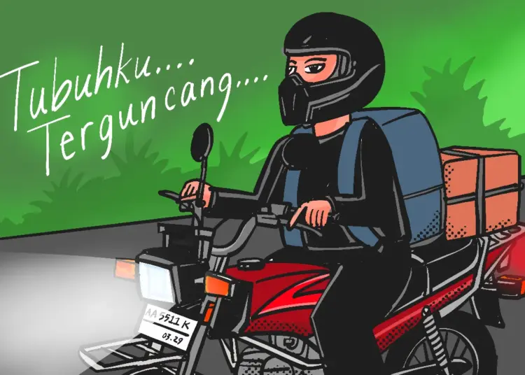 Mudik ke desa pakai motor setelah bertahun-tahun merantau di kota seperti Jakarta jadi simbol perantau gagal MOJOK.CO