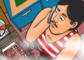 Nguping obrolan penjaga toko kelontong/warung Madura hingga kuat teleponan berjam-jam MOJOK.CO