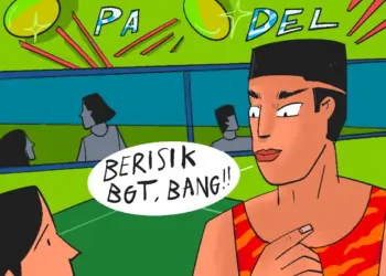 Lapangan Padel di Jakarta Selatan bikin Stres Satu Keluarga. MOJOK.CO