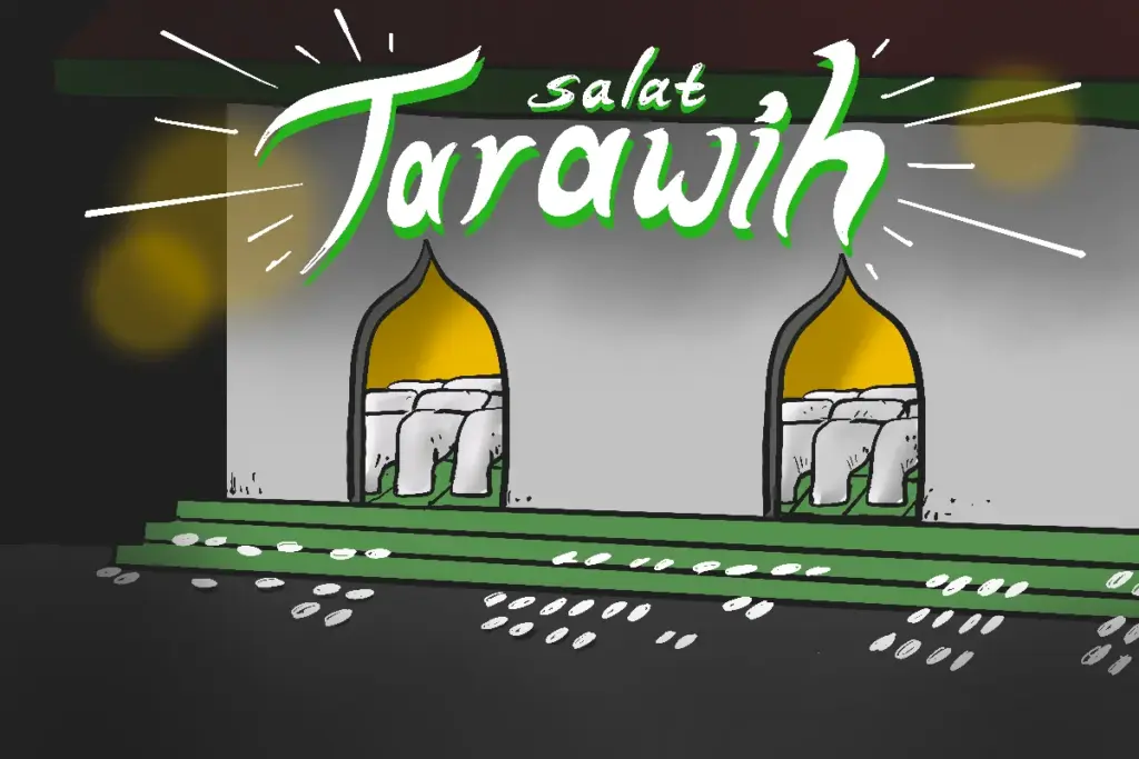 Tarawih di masjid Jogja