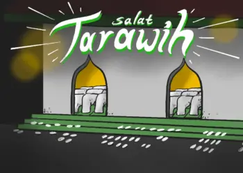 Tarawih di masjid Jogja