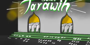 Tarawih di masjid Jogja