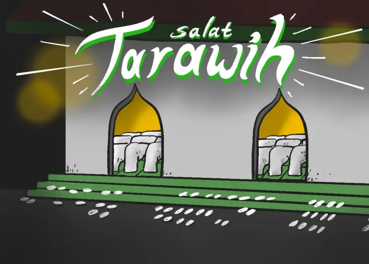 Tarawih di masjid Jogja
