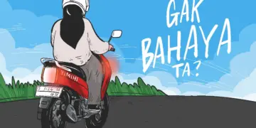 Pengendara motor plat K ngga ngerti fungsi zebra cross, lampu, sein, hingga spion MOJOK.CO