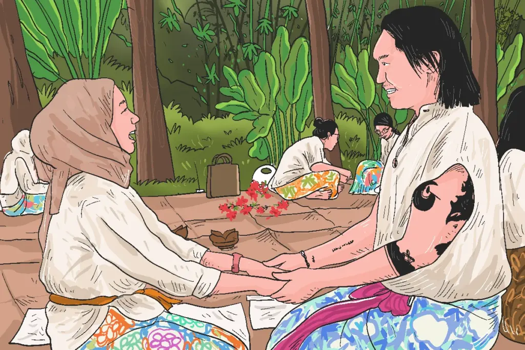Sojourn, alunan laut tenang dari Kelana Swara Ambarrukmo yang beri ketenangan saat meditasi di perbukitan Menoreh MOJOK.CO