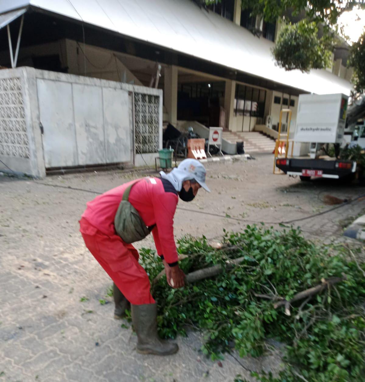Keselamatan warga Kota Semarang jadi prioritas di tengah hujan dan angin kencang yang tumbangkan 80 lebih pohon dalam semalam MOJOK.CO