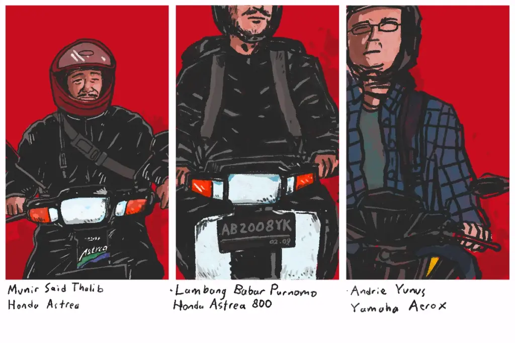 3 Legenda Penunggang Motor Honda Astrea dan Yamaha Aerox Melawan 3 Setan Jahat MOJOK.CO